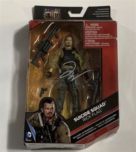Rick Flag Jr Joel Kinnaman suicide squad action figure head.